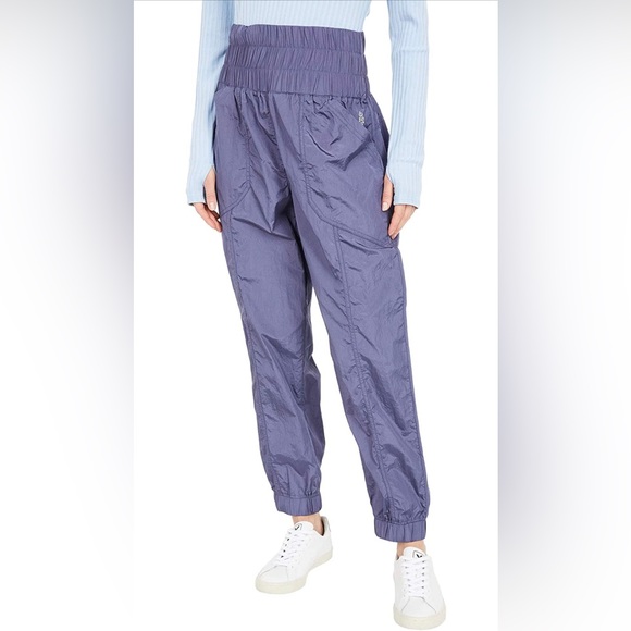 Free People Pants - NWT Free People Movement Purple The Way Home Joggers | Size Large
